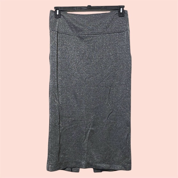 TANDEM Dresses & Skirts - TANDEM Gray Shimmer Skirt